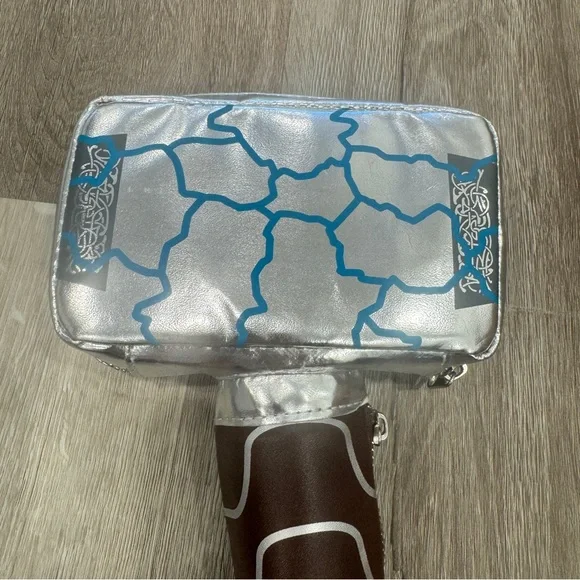 Disney Parks Marvel Thor Love & Thunder Hammer Mjolnir Wallet Wristlet Purse - Picture 3 of 7